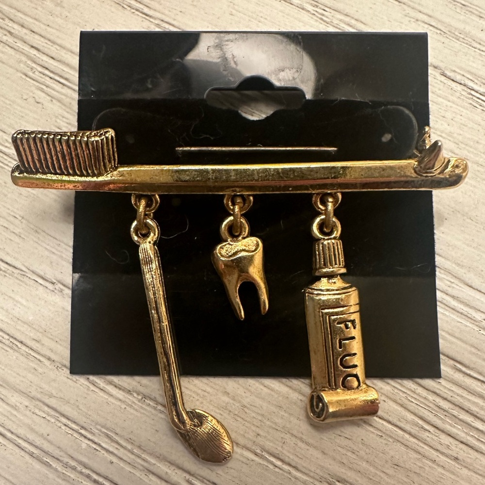 Dental Themed Brooch